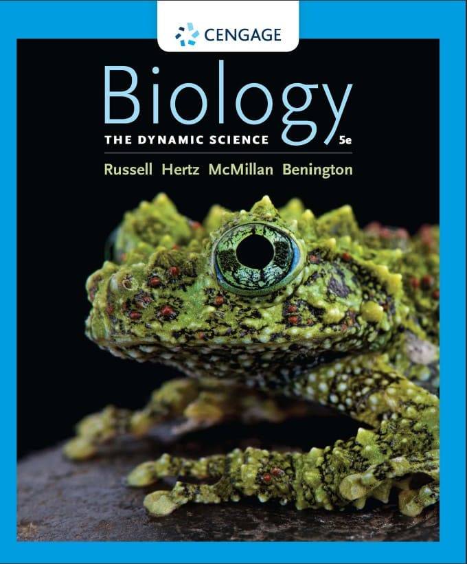 Biology: The Dynamic Science (5th Ed.) By Russell, Hertz, McMillan and Benington