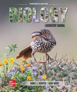 Biology Laboratory Manual (13th Ed.) By Darrell S. Vodopich and Randy Moore