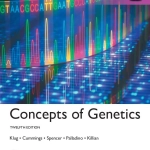 Concepts of Genetics (12th Global Ed.) authored by William S. Klug, Michael R. Cummings, Charolette A. Spencer, Michael A. Palladino and Darrell J. Killian