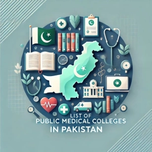 List of Government / Public Medical Colleges in Pakistan